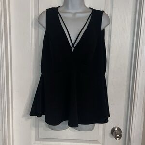 Torrid sleeveless black top